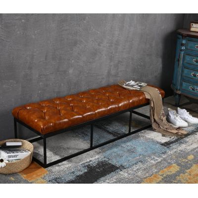 Ryan tufted bench
